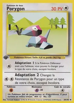 Porygon, Set de Base 39