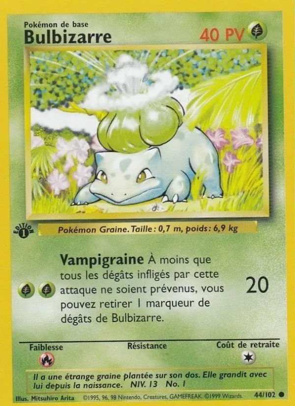 Bulbizarre, Set de Base 44