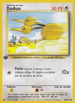 Doduo, Set de Base 48