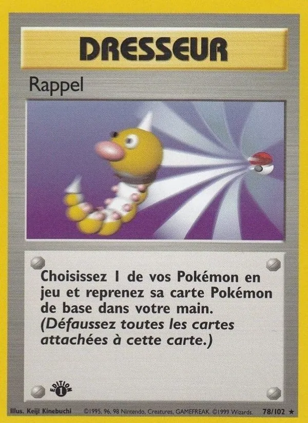 Rappel, Set de Base 78