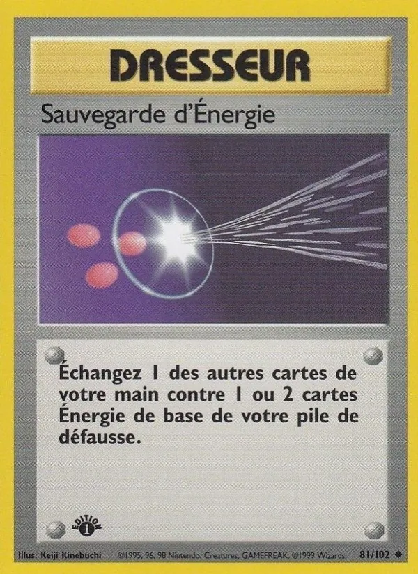 Sauvegarde d'Énergie, Set de Base 81
