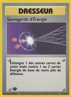 Sauvegarde d'Énergie, Set de Base 81