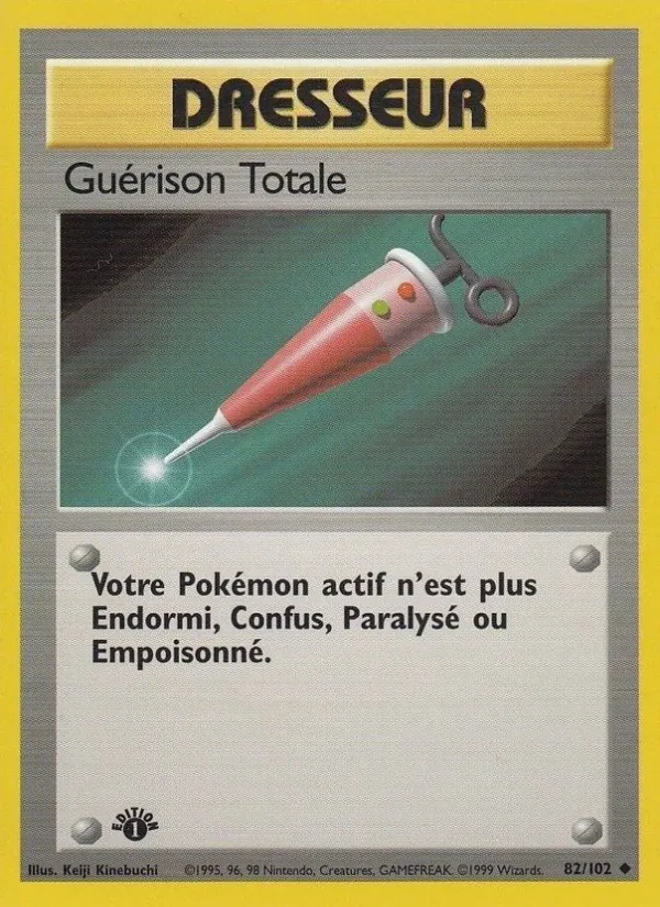Guérison Totale, Set de Base 82
