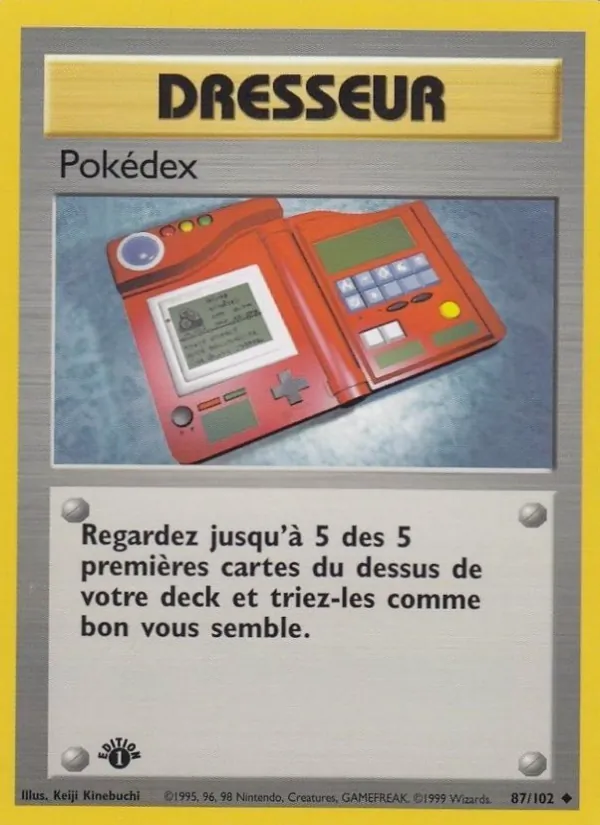 Pokédex, Set de Base 87
