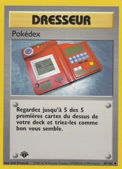 Pokédex, Set de Base 87