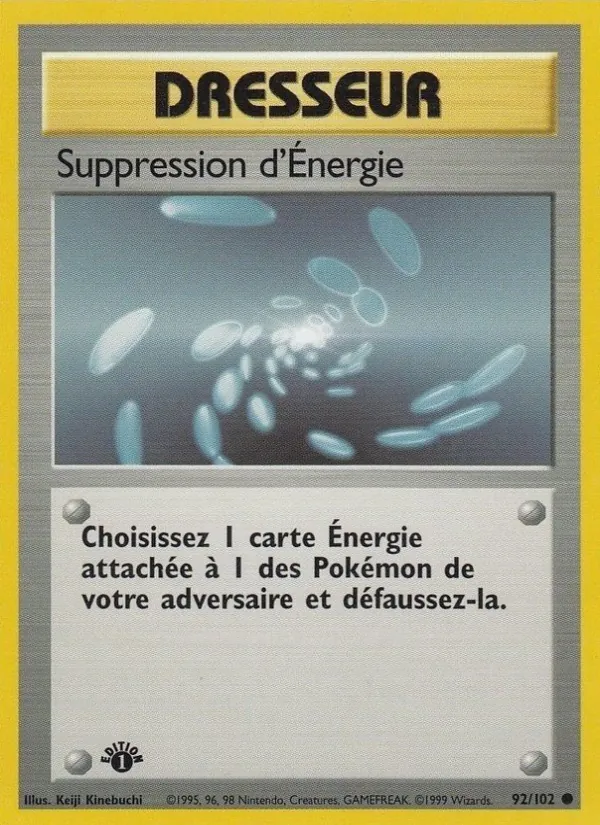 Suppression d'Énergie, Set de Base 92