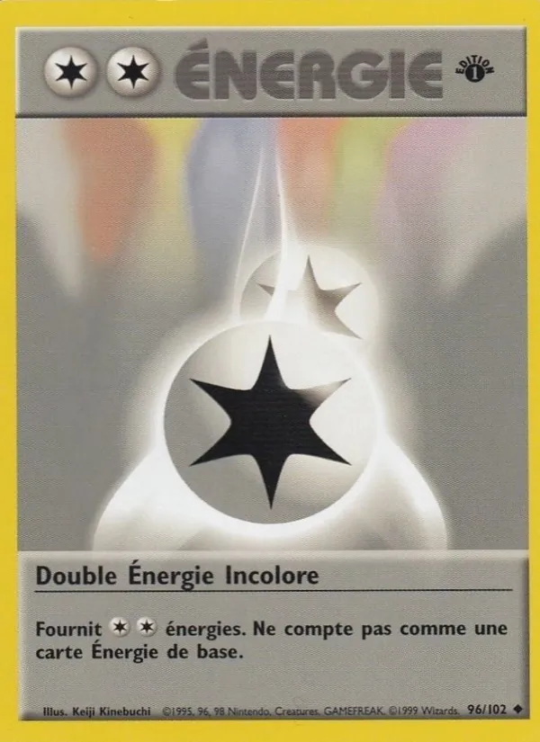 Double Énergie Incolore, Set de Base 96