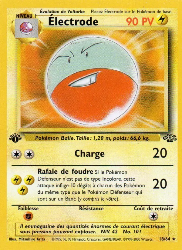 Électrode, Jungle 18