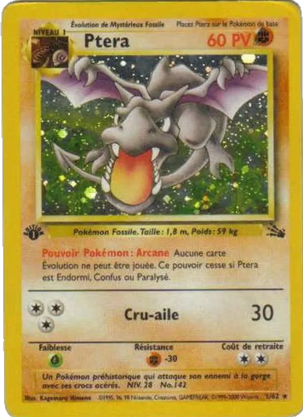 Ptera, Fossile 1