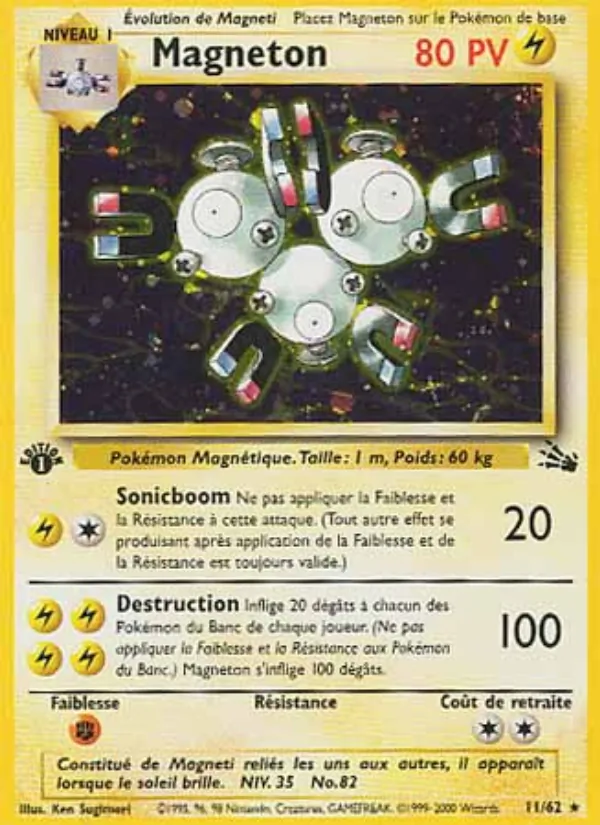 Magneton, Fossile 11