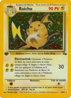 Raichu, Fossile 14