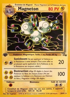 Magneton, Fossile 26