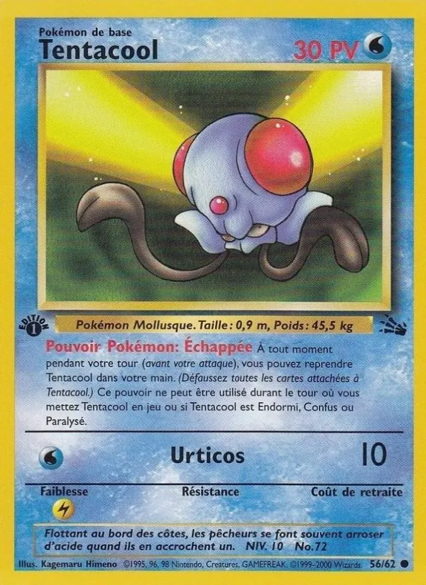 Tentacool, Fossile 56