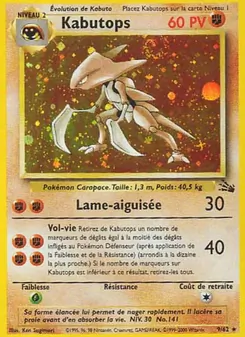 Kabutops, Fossile 9