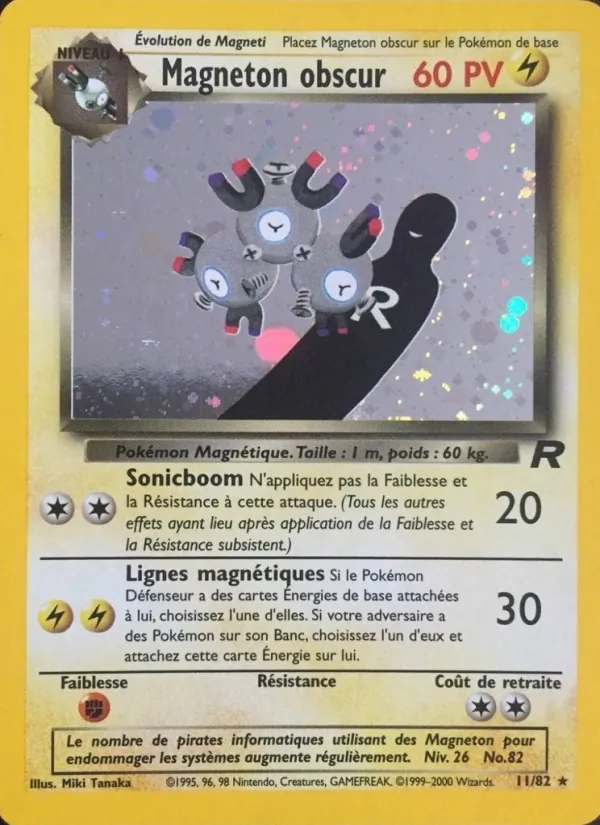 Magneton obscur, Team Rocket 11
