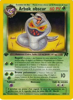 Arbok obscur, Team Rocket 19