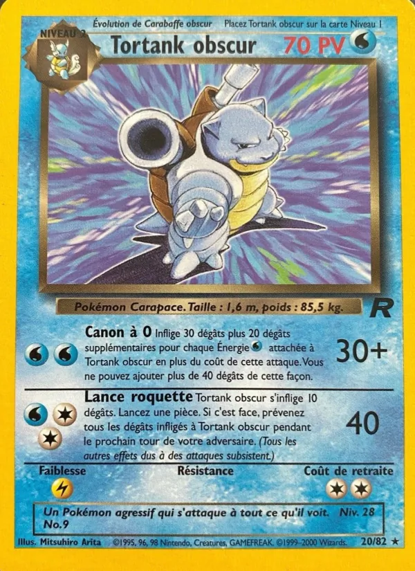 Tortank obscur, Team Rocket 20