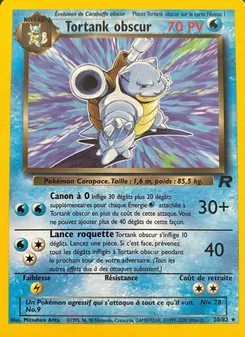 Tortank obscur, Team Rocket 20