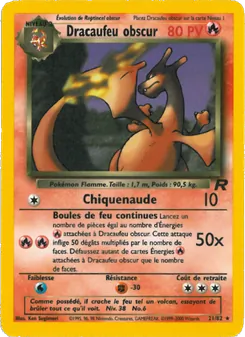 Dracaufeu obscur, Team Rocket 21