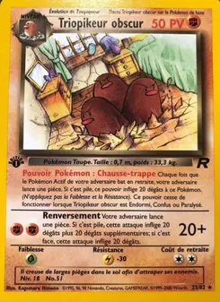 Triopikeur obscur, Team Rocket 23