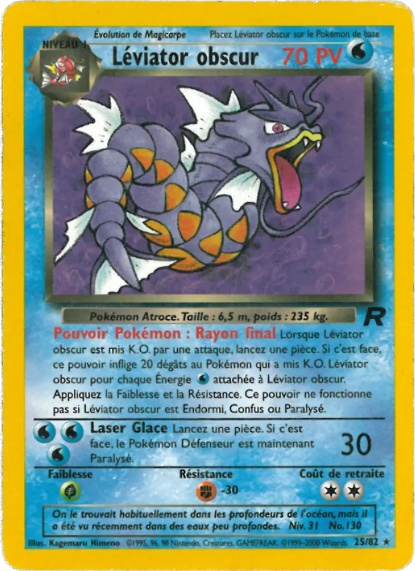 Léviator obscur, Team Rocket 25
