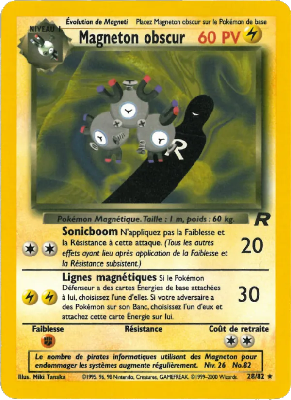Magneton obscur, Team Rocket 28
