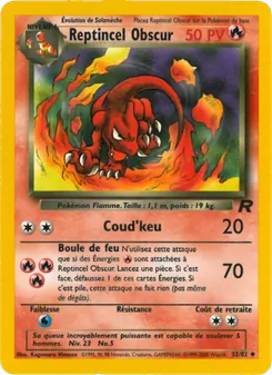 Reptincel Obscur, Team Rocket 32