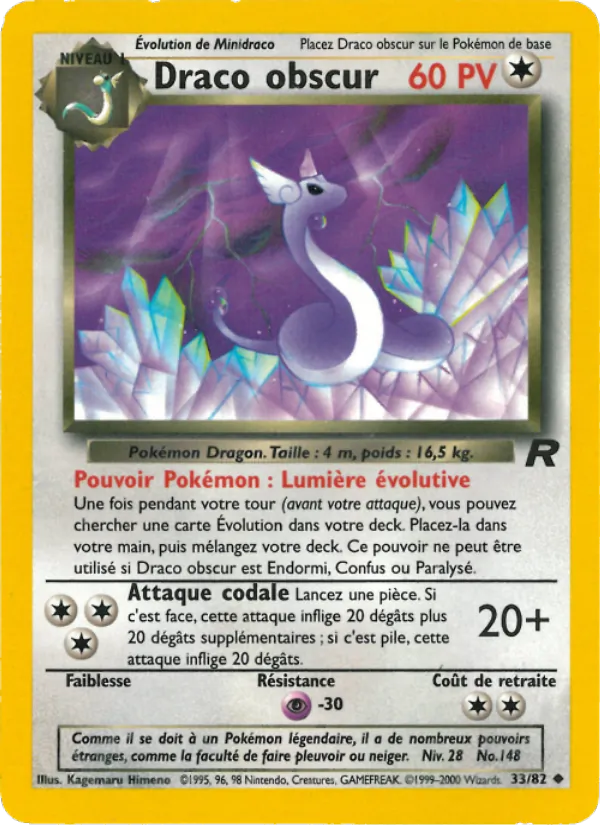 Draco obscur, Team Rocket 33