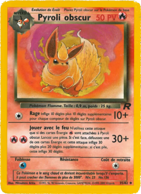 Pyroli obscur, Team Rocket 35