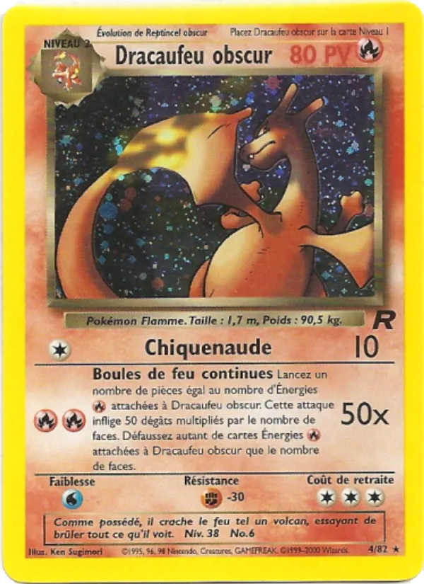 Dracaufeu obscur, Team Rocket 4