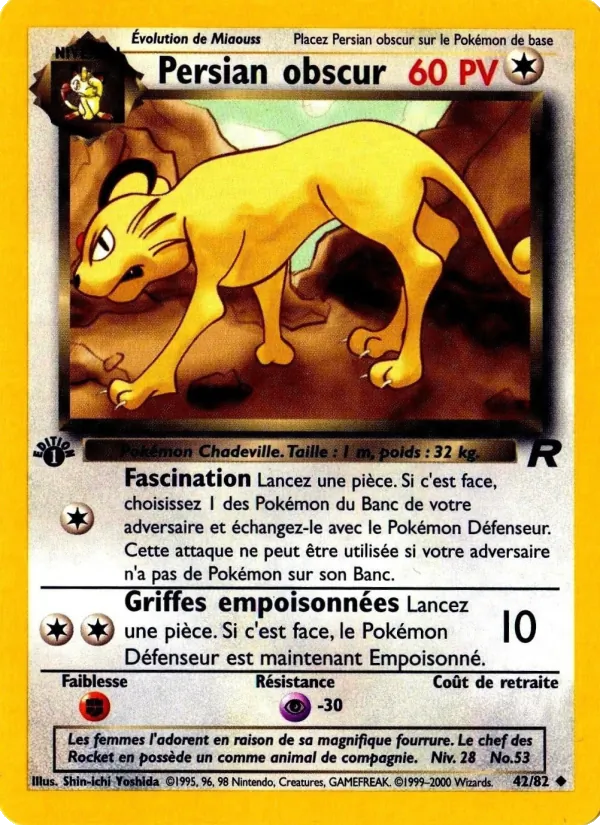 Persian obscur, Team Rocket 42