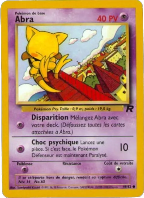 Abra, Team Rocket 49