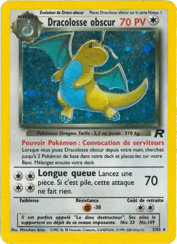 Dracolosse obscur, Team Rocket 5