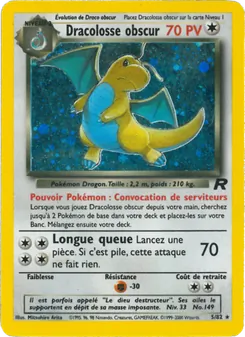 Dracolosse obscur, Team Rocket 5