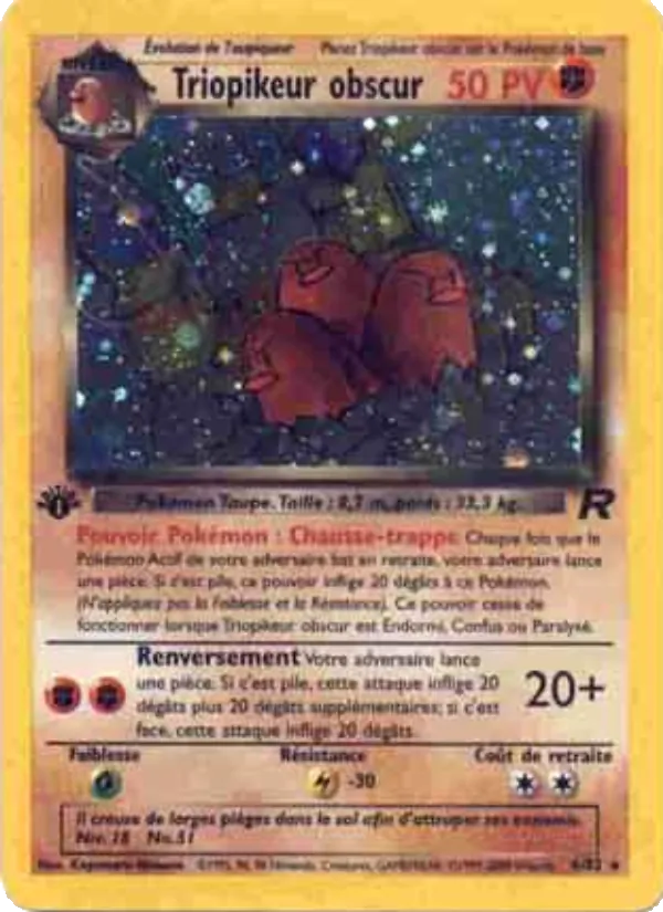 Triopikeur obscur, Team Rocket 6