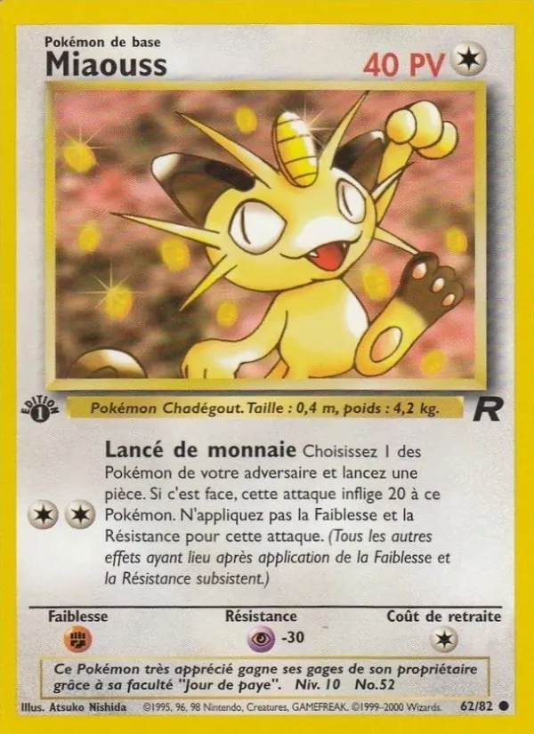 Miaouss, Team Rocket 62