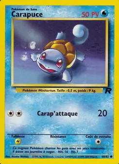 Carapuce, Team Rocket 68