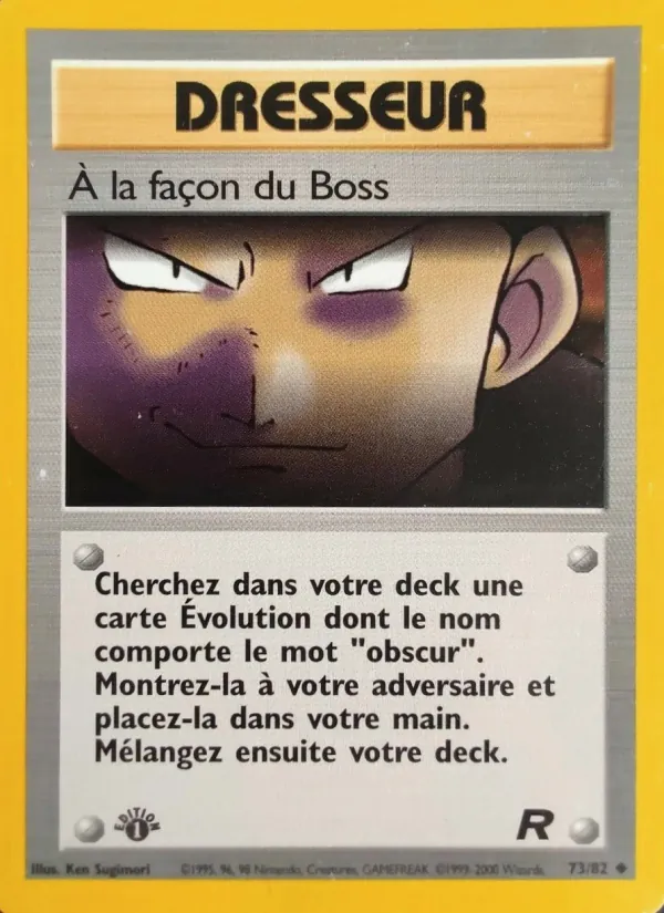 À la façon du Boss, Team Rocket 73