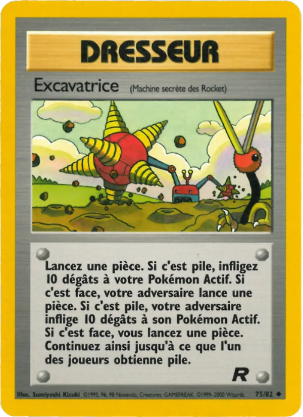 Excavatrice, Team Rocket 75