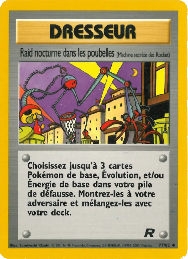 Raid nocturne dans les poubelles, Team Rocket 77