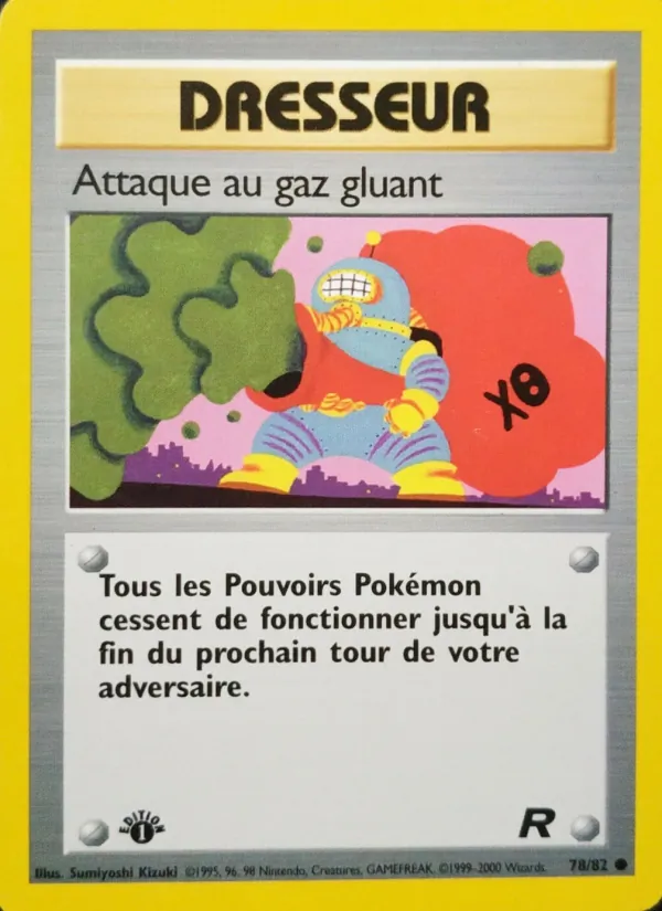 Attaque au gaz gluant, Team Rocket 78