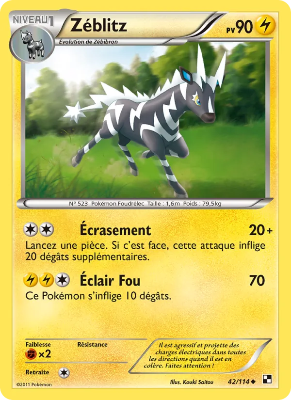Zéblitz, Noir & Blanc 42