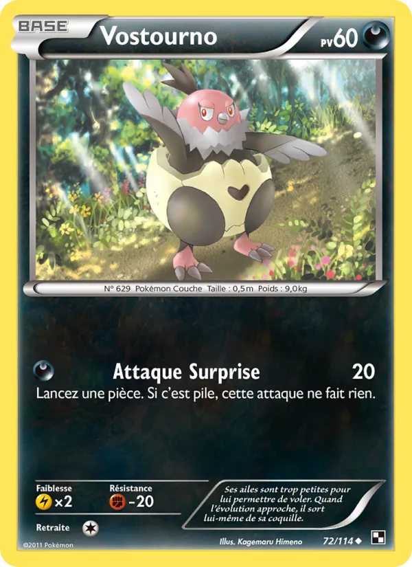 Vostourno, Noir & Blanc 72