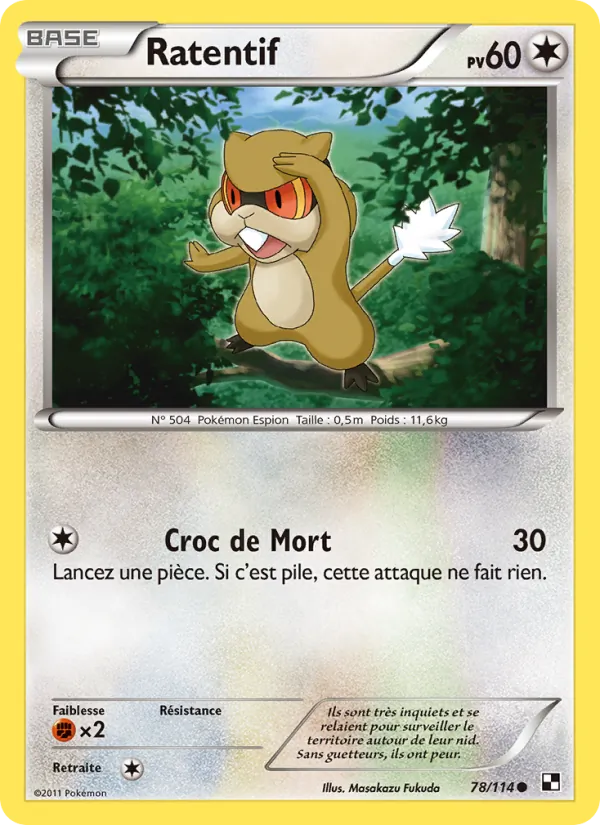 Ratentif, Noir & Blanc 78