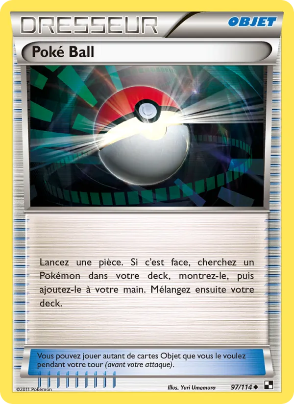 Poké Ball, Noir & Blanc 97