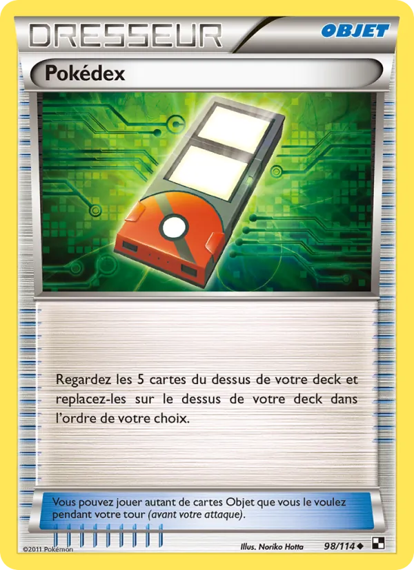 Pokédex, Noir & Blanc 98
