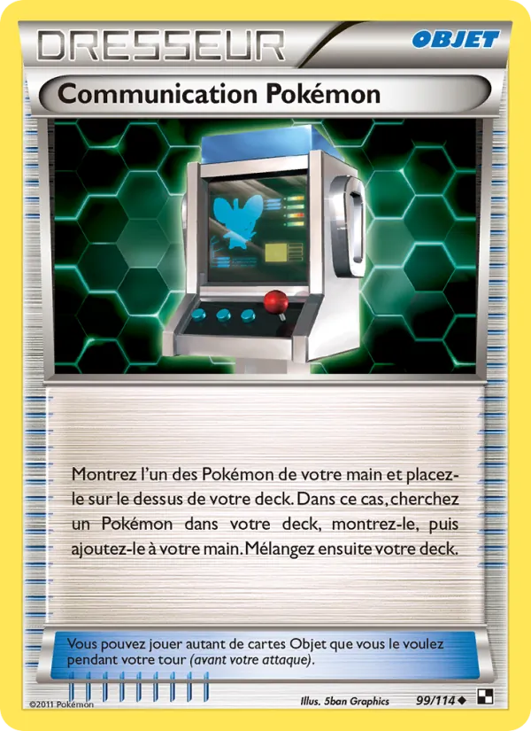 Communication Pokémon, Noir & Blanc 99