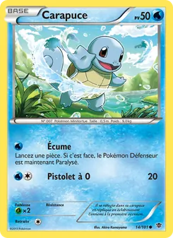 Carapuce, Explosion Plasma 14