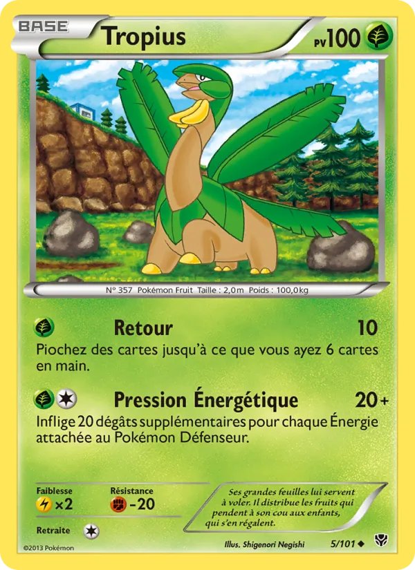 Tropius, Explosion Plasma 5