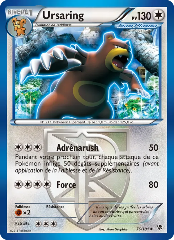 Ursaring, Explosion Plasma 76